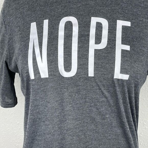 EUC Ealey Fushi Womens NOPE Short Sleeve Shirt Size M - Picture 2 of 6